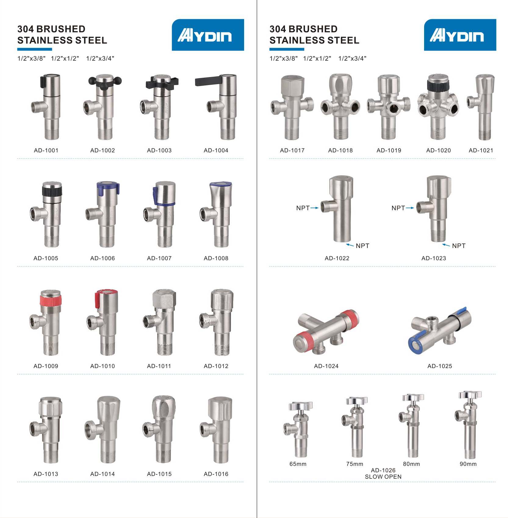 SS201 Angle Stop Faucet Toilet ODM Manual Control 10*5.5*3.5