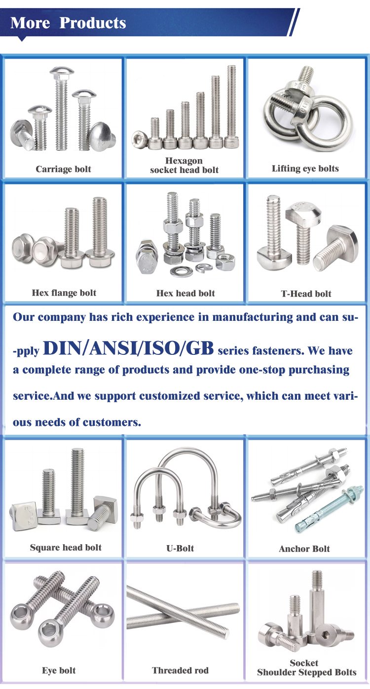 ANSI Standard M3x12 DIN 912 Hex Socket Head Cap Screw with ISO9001 2015 Certificate