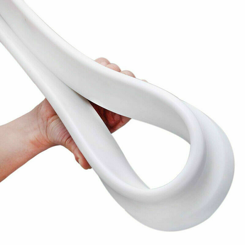 Collapsible Water Stopper for Bathroom Door Washing Machine Shower Length 66"/79"/99
