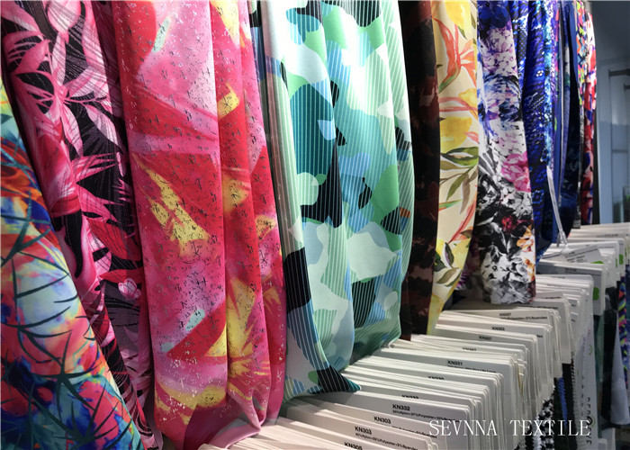 Direct Digital Printing Swimwear Knit Fabric Uv Protect Wetsuit Surfing Suit