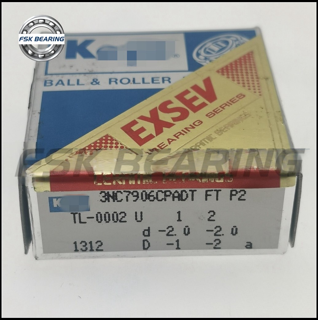 Long Life 3NC7906CPADT FT P2 Ceramic Angular Contact Ball Bearing 35*55*10mm