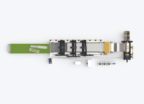 High Efficiency Coiled Material Laser Cutting System for Efficient Production