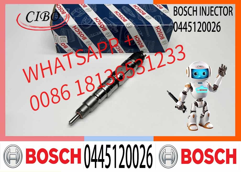 Common rail assembly diesel fuel injector 0445120025 0445120026 0445120028