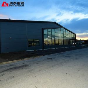 China Fire Protection Modern Steel Structure Workshop With Single Sheet Wall Cladding on sale China Fire Protection Modern Steel Structure Workshop With Single Sheet Wall Cladding on sale