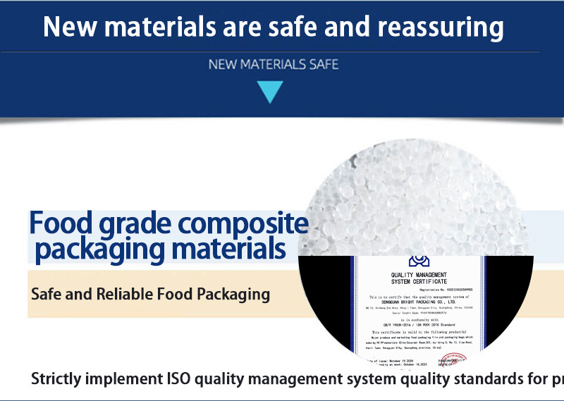 Transparent Packaging Roll Film PE Plastic Composite Roll Film Opp Heat Seal Packaging Film