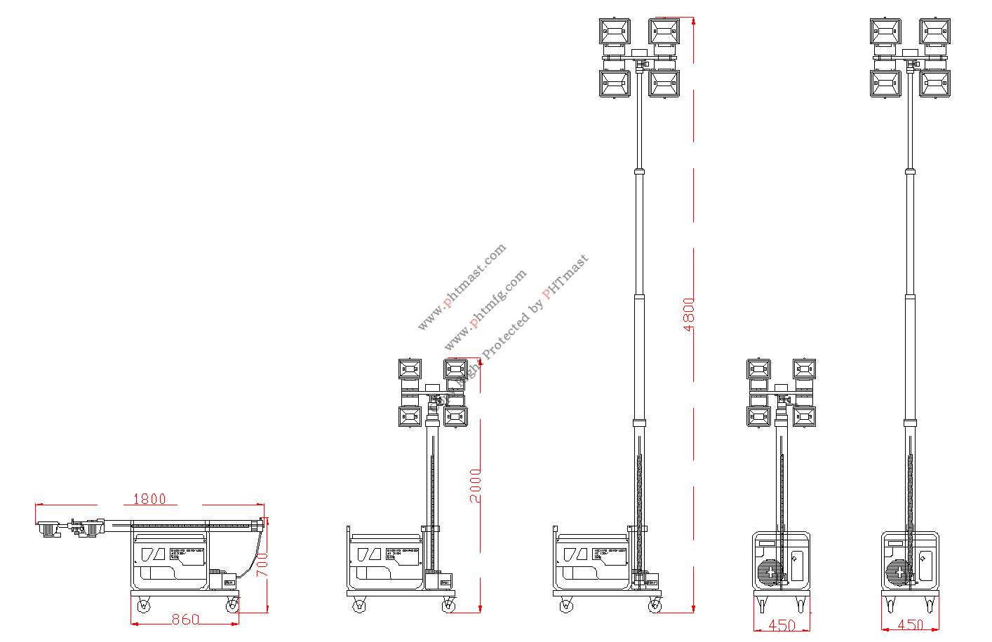 light tower PHT-540
