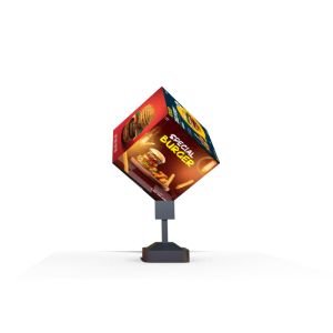 Magic Square Rotating Custom Led Display Video Wall