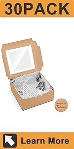 brown 4grid bakery box