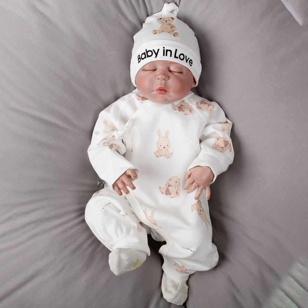 100 Cotton Romper Full Month New Born Baby Clothing Gift Set Organic Newborn Boy Clothes Set Baby Clothes