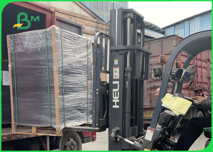 450gsm Black Card Paper For Luxury Package Box Good Stiffness 700 x 1000mm