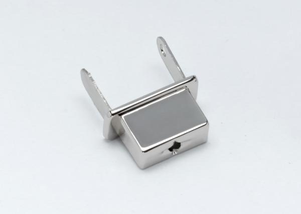 Steel Bag Parts And Accessories Zinc Alloy Electroplated Bag Parts For