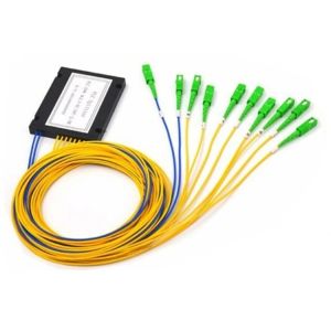 SC APC/UPC Connector Type ABS PLC Splitter for FTTH 1*2 1x 4 1*32 in ABS Box