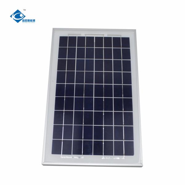 18V 12W Aluminium Alloy Glass Laminated Solar Panel ZW-12W-18V Mini Solar Panel
