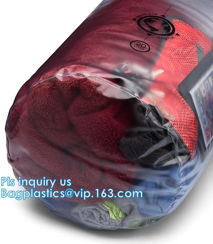 waterproof dry bag with shoulder straps outdoor backpack water-resistant dry bag, Game Sportpack Plastic Drawstring Back