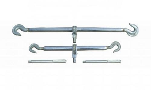 610 - 1740mm Length Transmission Line Accessories Standard Steel Hook Double