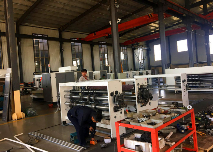Cast Iron Corrugated Carton Machine , Automatic Flexo Printing Machine