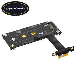  New Version M.2 NGFF NVME M-Key SSD To PCI- E 4X Extension Cable Adapter Manufactures