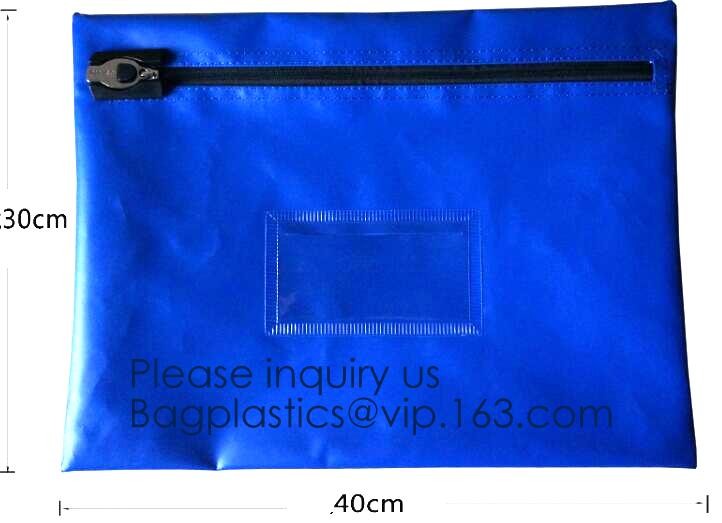 Custom Multi Function Waterproof Nylon Security Night Deposit Bags Zipper Locking Bank Bag For Cash Money, bageasae