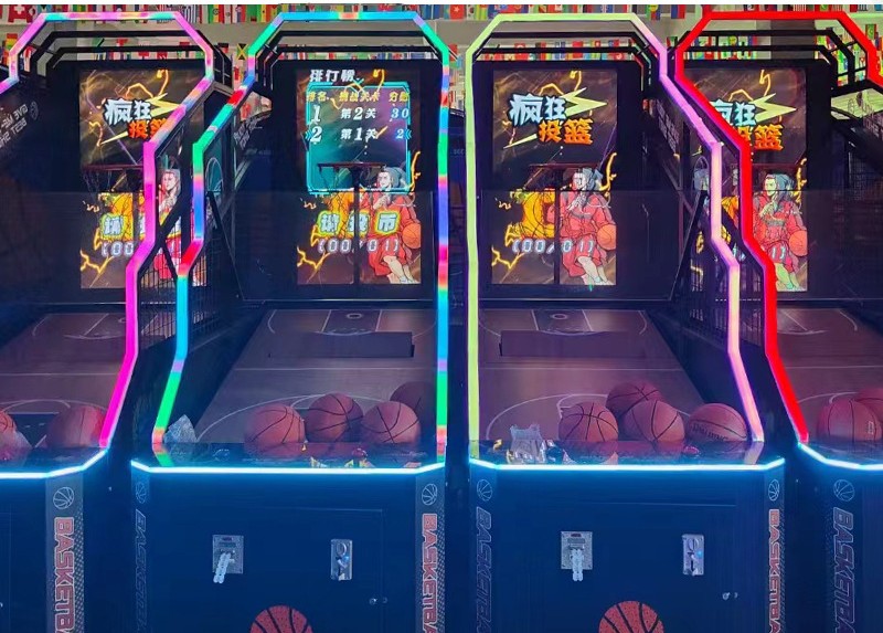 180KG Indoor Electronic Basketball Arcade Machine Street Basketball Pro Shooting