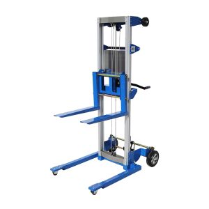 SW Series Manual Hand Winch Stacker with Straddle Legs – Superior Stability for