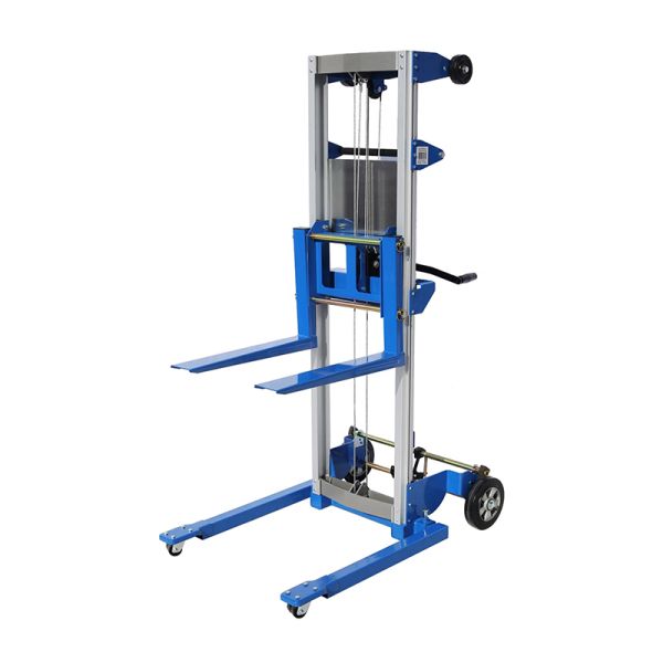 SW Series Manual Hand Winch Stacker with Straddle Legs – Superior Stability for