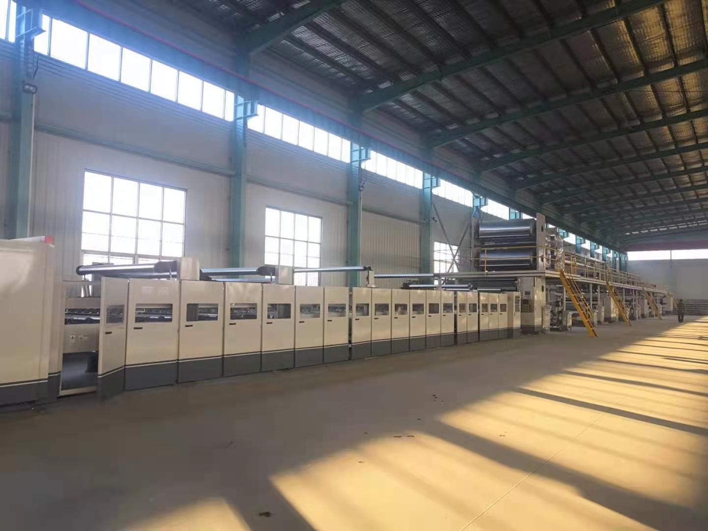 Corrugated Cardboard Production Line LUM-A/B/C High Sped 3/5/7ply Cardboard Production Layer
