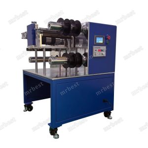  Automatic Battery Slitting Machine Cylindrical Cell Roll To Roll Slitting Machine Manufactures