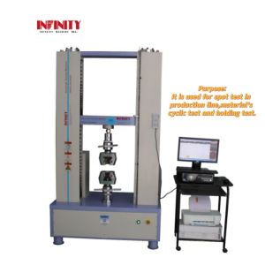  IF2A1-300KN Tensile Compression Testing Servo Controlled Universal Testing Machine Manufactures