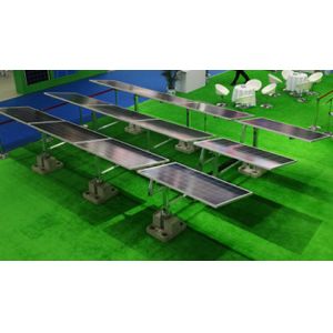 High Durability Solar Panel Mounting Structure , Rooftop Solar Mounting