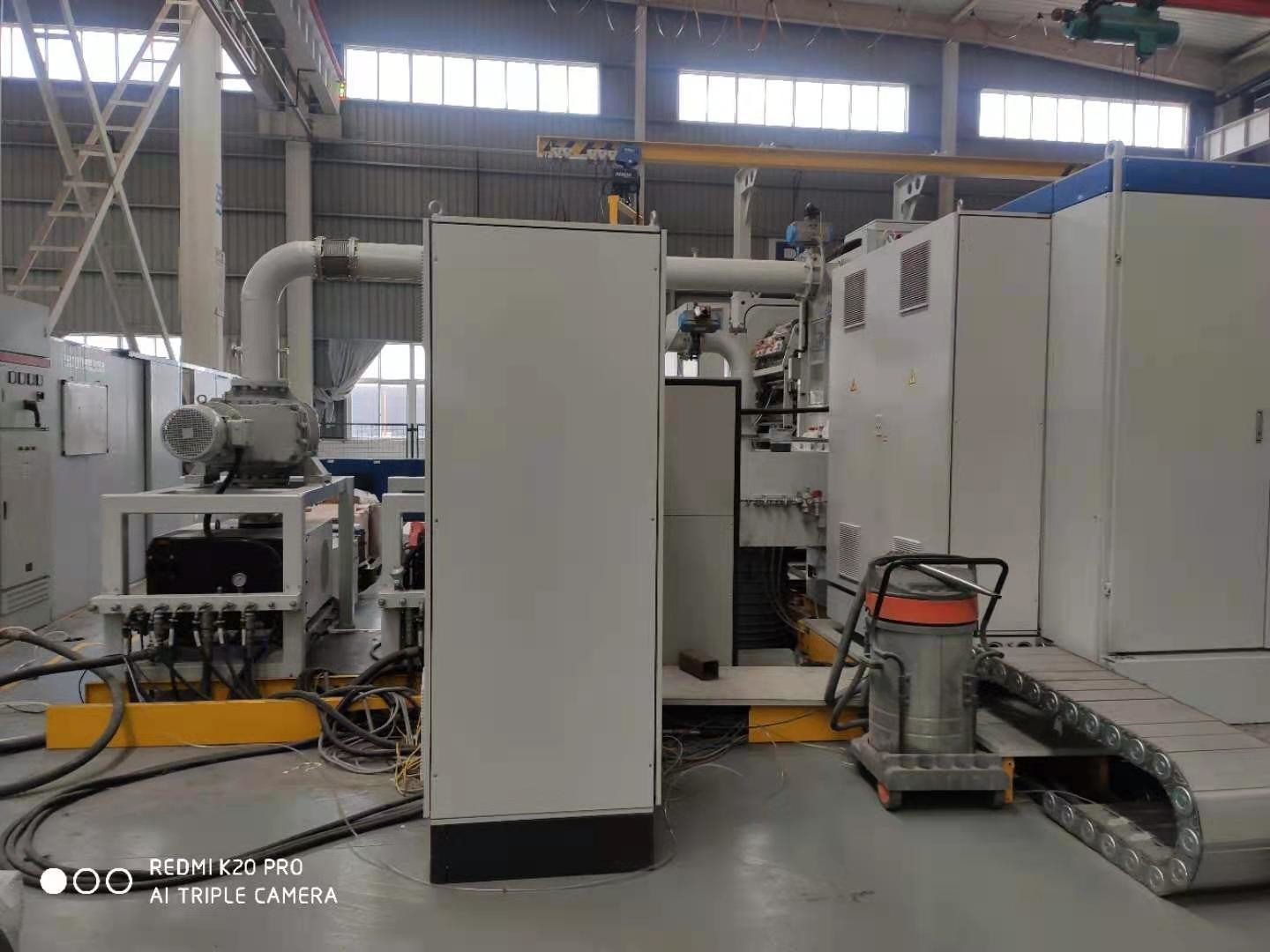 White 4000mm 50 Micron Aluminium Coating Machine