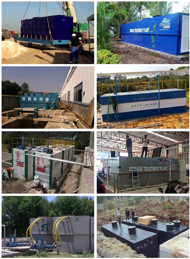 MBR Sewage Separation Treatment Machine with Capacity 0.5-30T/H and Weight 1000 kg