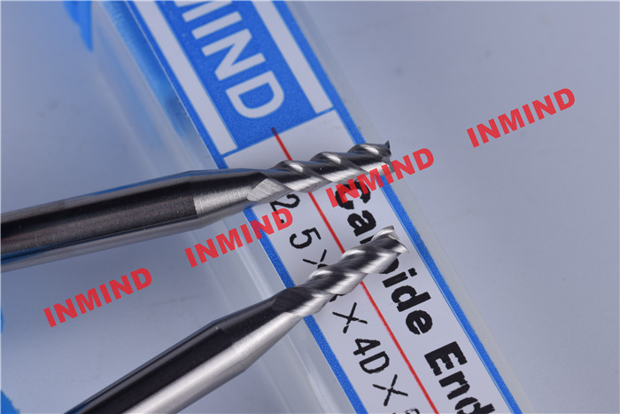 7 mm Cutting Length Aluminum End Mill For Molding / Engine Industry