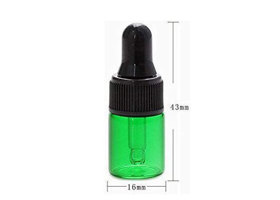 Multicolors Small Essential Oil Bottles Recyclable Essential Oil Vials