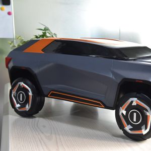 Vehicle SLA 3D Printing Service , Sanding 3d Model Printing Service