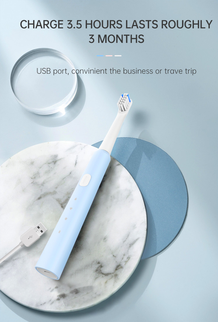 SN301 electric oral tooth brush Dupont imported bristles minimalistic Electric Toothbrush