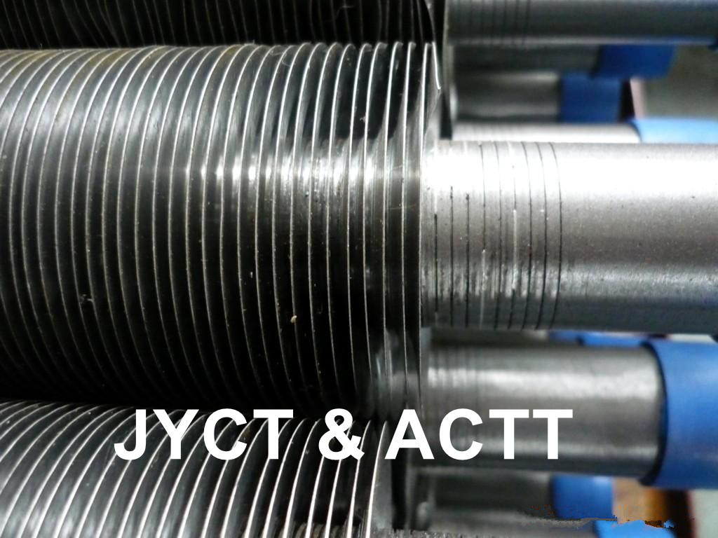 Wrapped / Embedded Fin Tube Machine Carbon / Stainless Steel / Aluminium Material