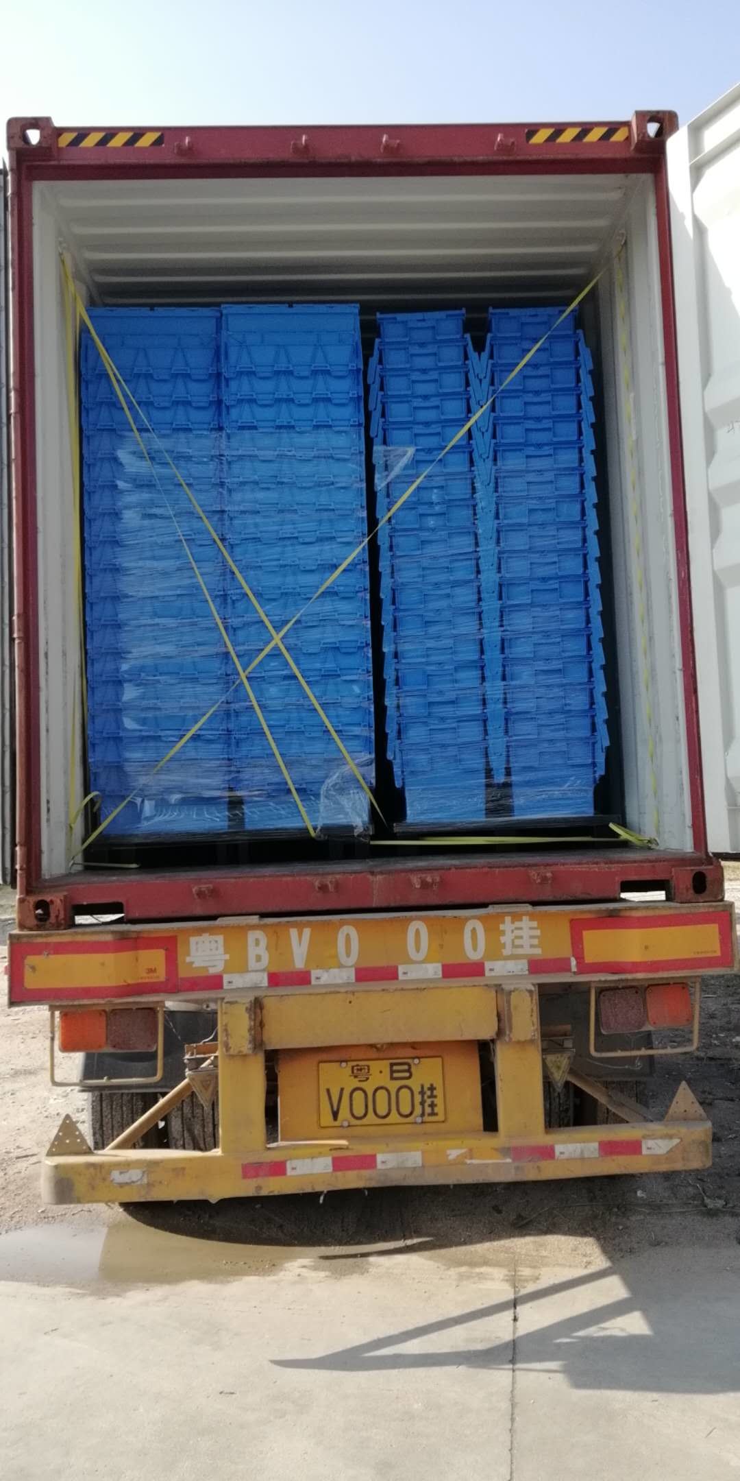 Higher pp material plastic box 462 mm height more colors customized