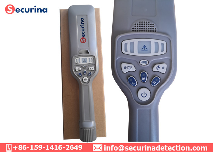 V160E AA Alkaline Hand Held Security Detector 2400mAh Vibration Alarm