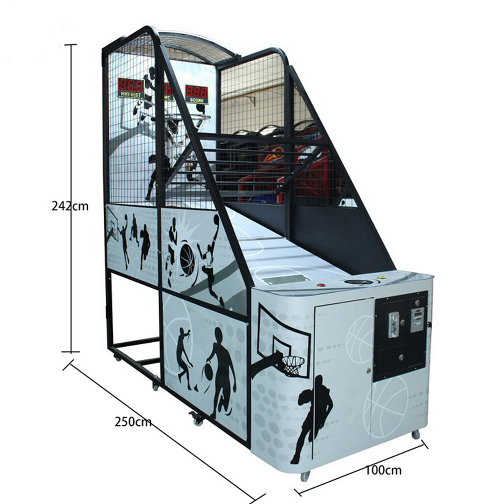 UK simulator Arcade Basketball Shooting Arcade Customized street basketball shooting arcade game machine