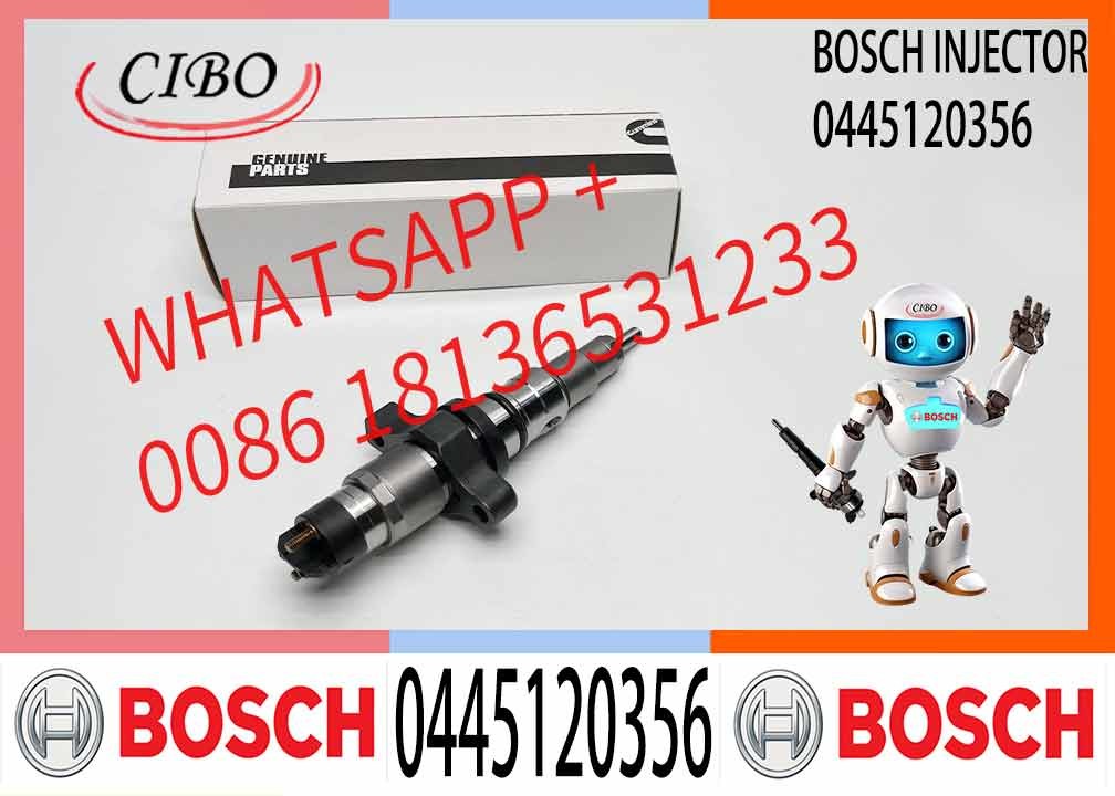 Diesel Injectors 0445120356 Fuel Injector 5303101 For Cummins Common Rail Injector