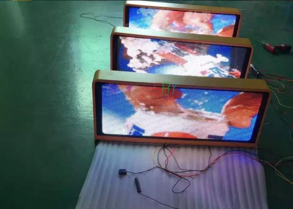 Outdoor Advertising Taxi LED Panel Taxi Top LED Display Advertising Light Box