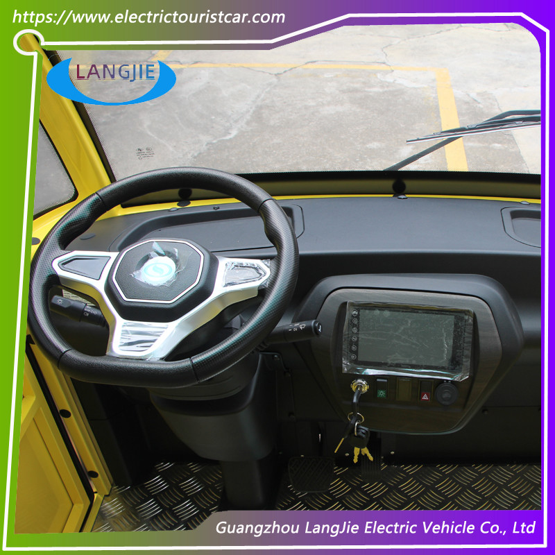 48V AC Motor 5 seater electric car Loading 900KGS Light Weight for Hotel