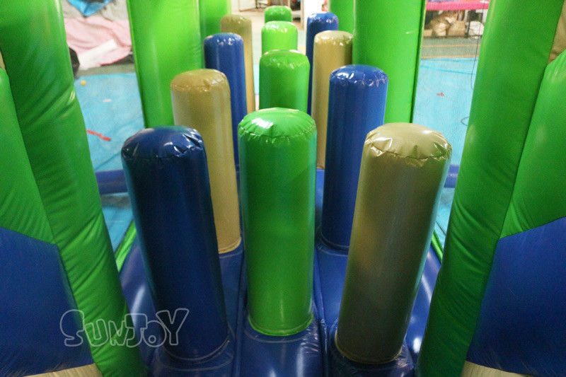 Commercial Outdoor Inflatable Obstacle Course Camel Obstacle