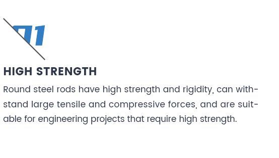 Factory Wholesale ASTM A36 A283 A572 Round Steel Hot Forged Alloy Steel Round Bar 6mm-25mm Steel Rod for Construction