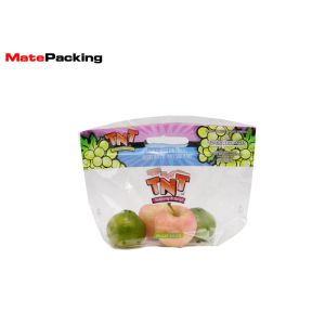 China Anti Fog CPP Fresh Vegetable Plastic Packaging Bags Customized Thickness on sale