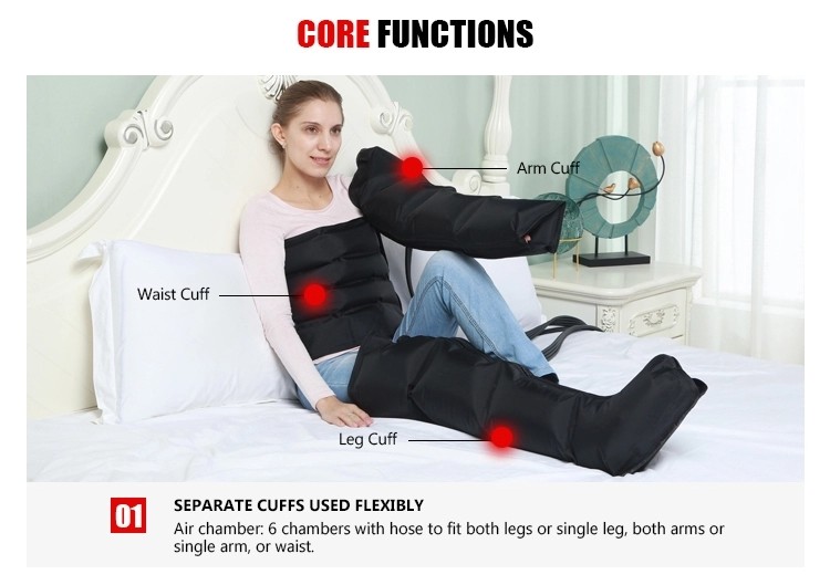 12V Electric Air Compression Leg Massager