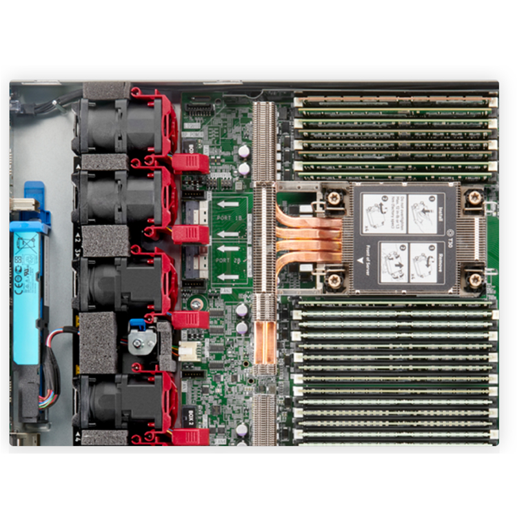 DL360Gen10 1U Rack Server featuring 2.1GHz Sixteen Core Intel Xeon Platinum 8180M CPU