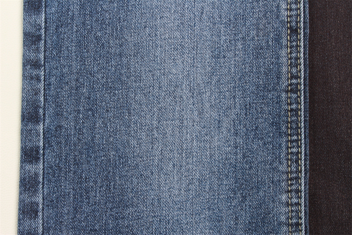 360Gsm Stretch Denim Fabric 3/1 Right Hand Twill With Slub