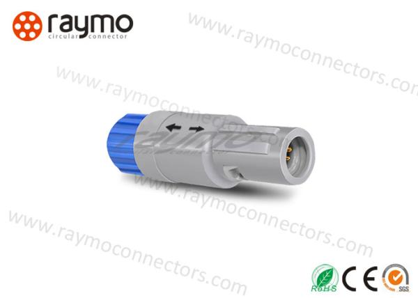 Panel Mount Circular Plastic Connectors Solder Type Aviation Plug IP68 Sealing
