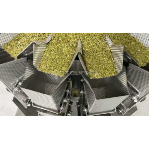 Fully Automatic Shelled Pumpkin Seed Weighing Packing Machine Plastic Bag